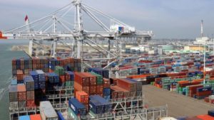 Année 2019-Container Le Havre